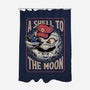 Moon Shell Movie Game-None-Polyester-Shower Curtain-Studio Mootant
