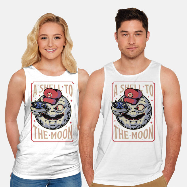 Moon Shell Movie Game-Unisex-Basic-Tank-Studio Mootant