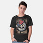Moon Shell Movie Game-Mens-Basic-Tee-Studio Mootant