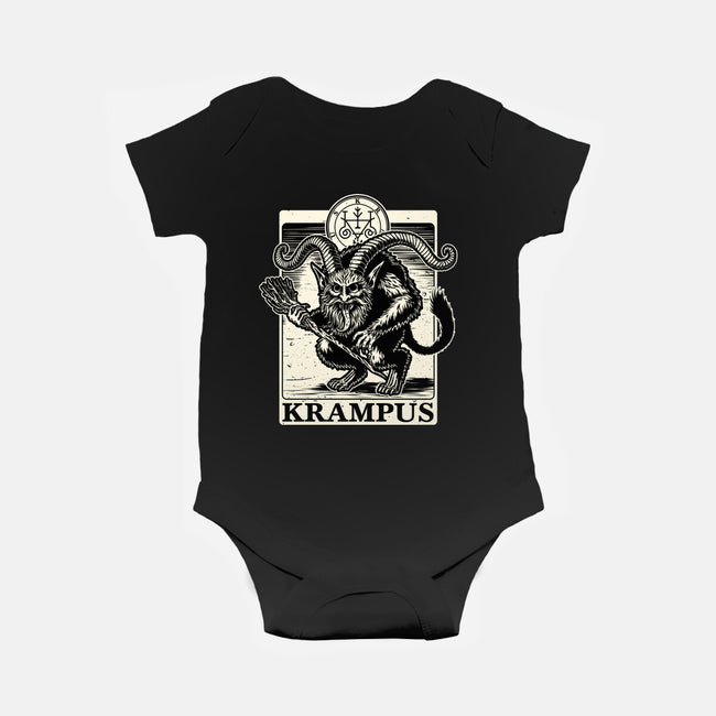 Goetia Krampus Christmas-Baby-Basic-Onesie-Studio Mootant
