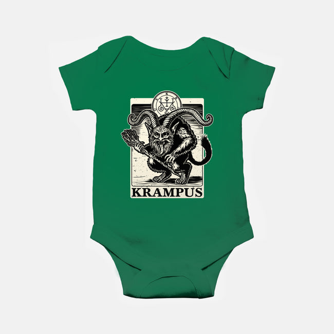 Goetia Krampus Christmas-Baby-Basic-Onesie-Studio Mootant
