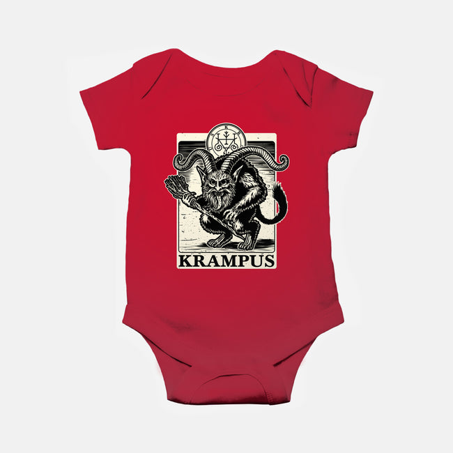 Goetia Krampus Christmas-Baby-Basic-Onesie-Studio Mootant