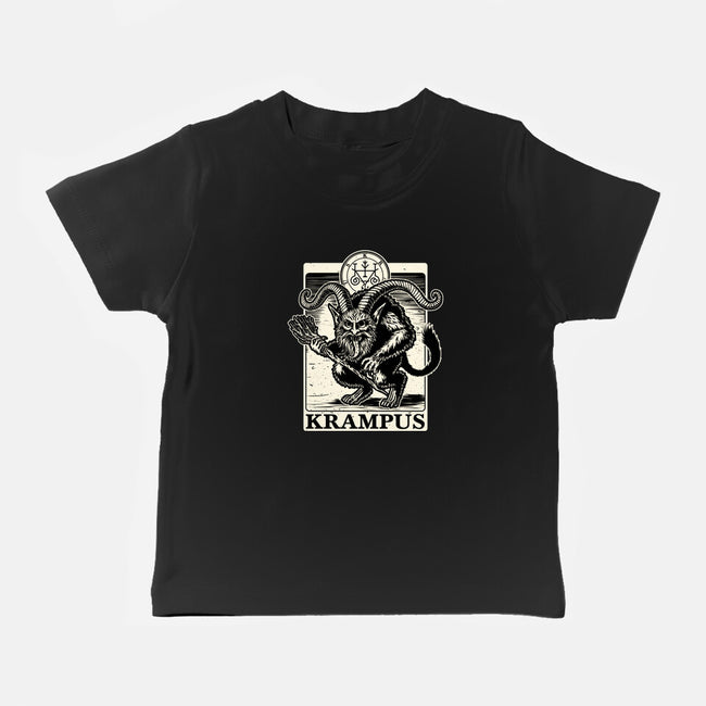 Goetia Krampus Christmas-Baby-Basic-Tee-Studio Mootant