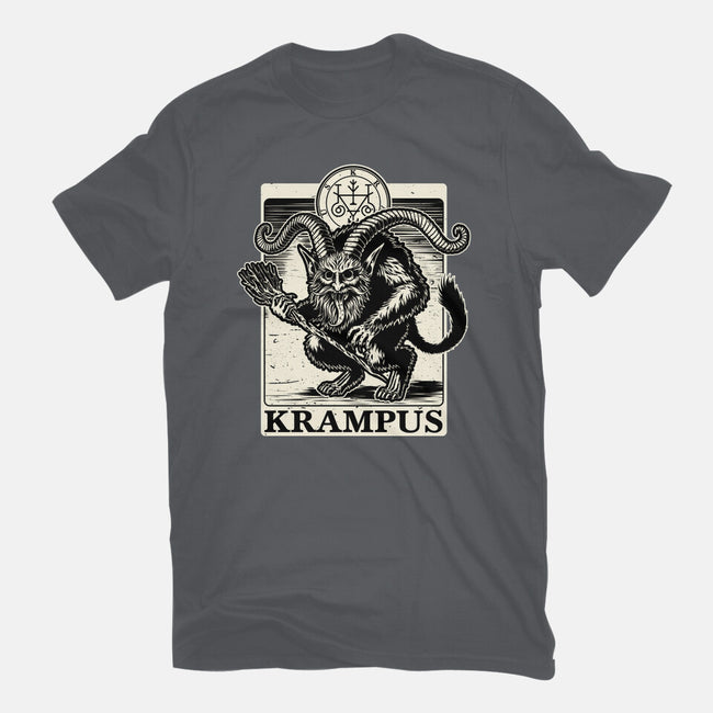 Goetia Krampus Christmas-Womens-Fitted-Tee-Studio Mootant