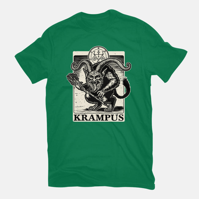 Goetia Krampus Christmas-Womens-Fitted-Tee-Studio Mootant