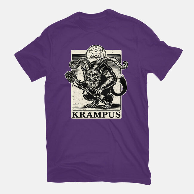 Goetia Krampus Christmas-Womens-Fitted-Tee-Studio Mootant