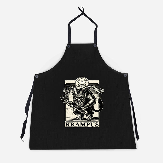 Goetia Krampus Christmas-Unisex-Kitchen-Apron-Studio Mootant