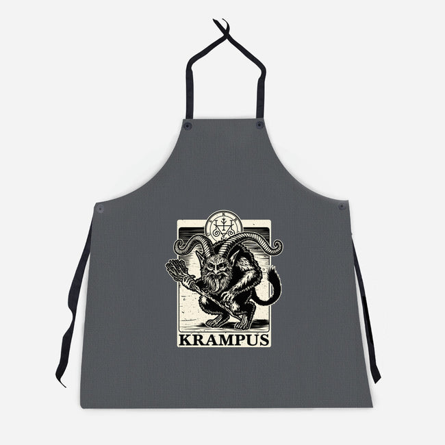 Goetia Krampus Christmas-Unisex-Kitchen-Apron-Studio Mootant