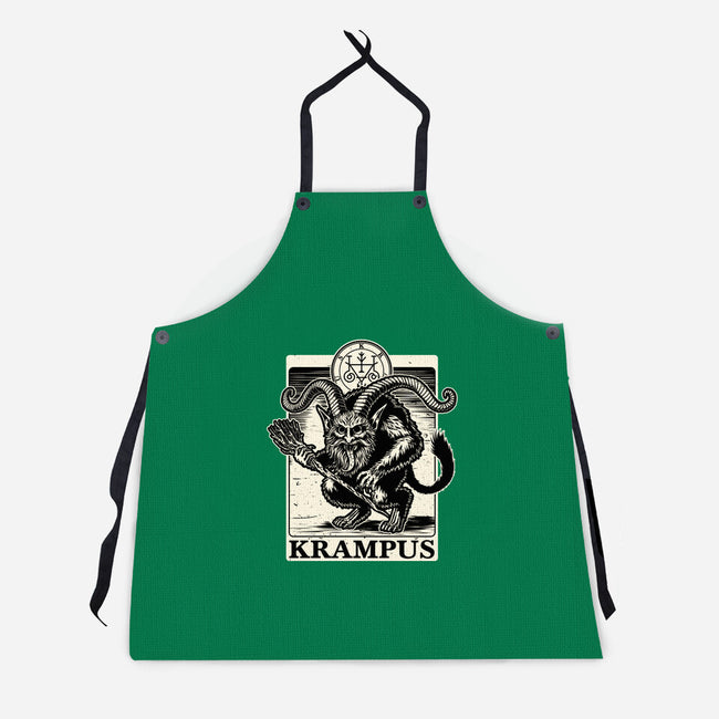 Goetia Krampus Christmas-Unisex-Kitchen-Apron-Studio Mootant