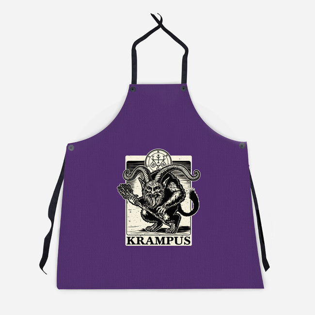 Goetia Krampus Christmas-Unisex-Kitchen-Apron-Studio Mootant