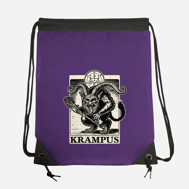 Goetia Krampus Christmas-None-Drawstring-Bag-Studio Mootant