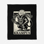 Goetia Krampus Christmas-None-Fleece-Blanket-Studio Mootant
