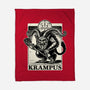 Goetia Krampus Christmas-None-Fleece-Blanket-Studio Mootant