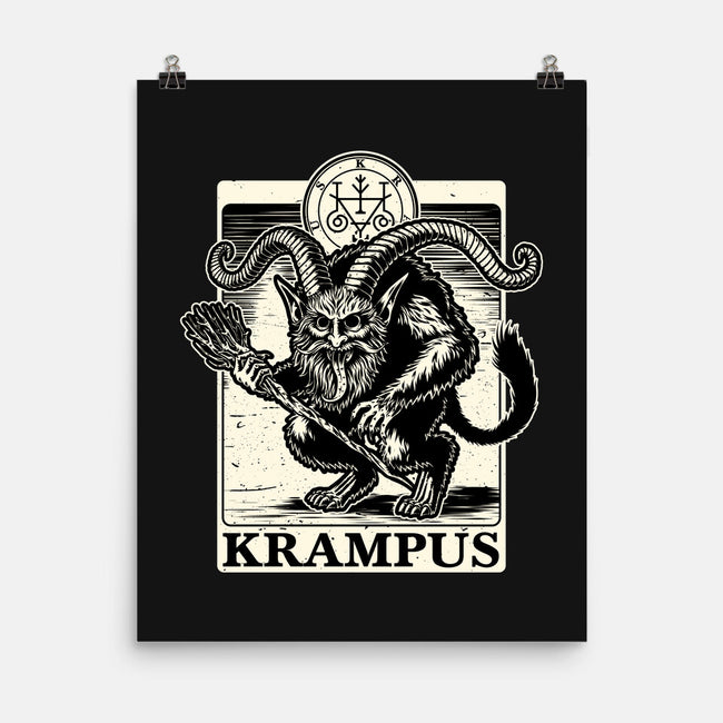 Goetia Krampus Christmas-None-Matte-Poster-Studio Mootant