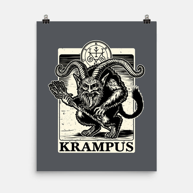 Goetia Krampus Christmas-None-Matte-Poster-Studio Mootant