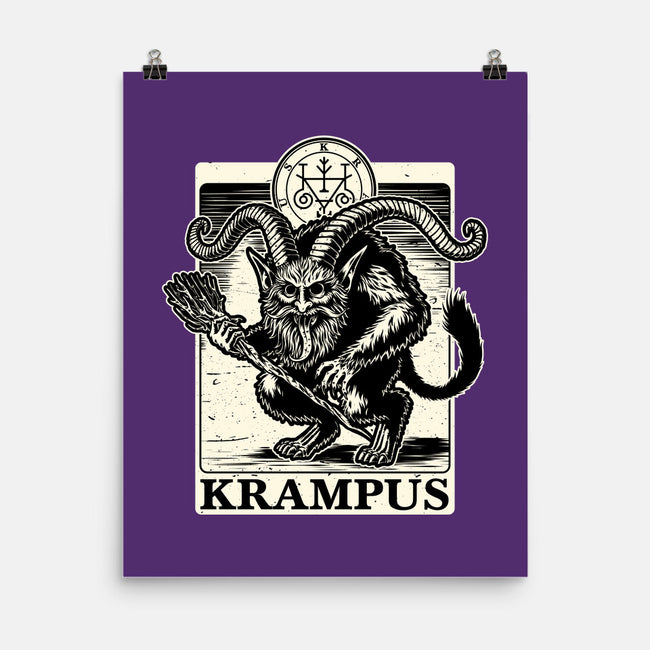 Goetia Krampus Christmas-None-Matte-Poster-Studio Mootant