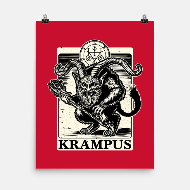 Goetia Krampus Christmas-None-Matte-Poster-Studio Mootant
