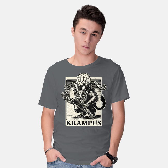 Goetia Krampus Christmas-Mens-Basic-Tee-Studio Mootant