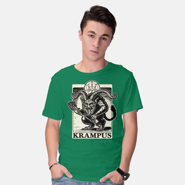 Goetia Krampus Christmas-Mens-Basic-Tee-Studio Mootant