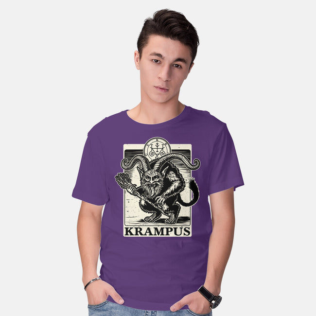 Goetia Krampus Christmas-Mens-Basic-Tee-Studio Mootant