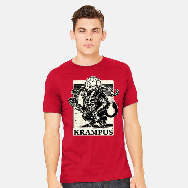Goetia Krampus Christmas-Mens-Heavyweight-Tee-Studio Mootant