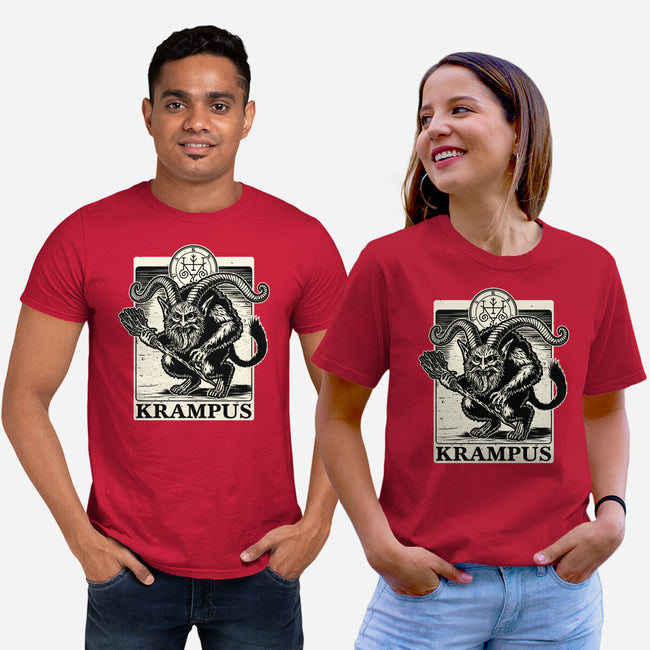 Goetia Krampus Christmas-Unisex-Basic-Tee-Studio Mootant