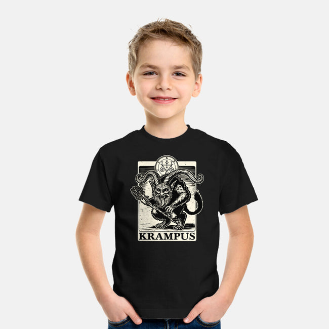Goetia Krampus Christmas-Youth-Basic-Tee-Studio Mootant