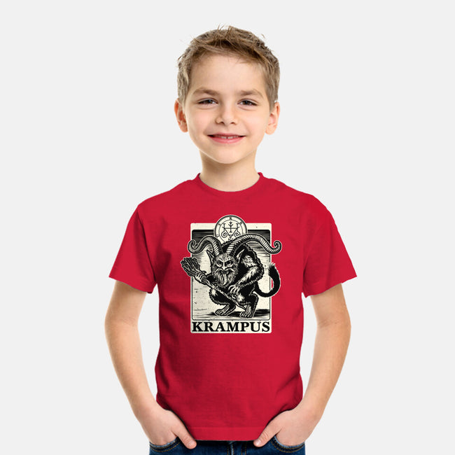 Goetia Krampus Christmas-Youth-Basic-Tee-Studio Mootant
