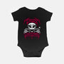 Creepy Christmas Skeleton Spooky-Baby-Basic-Onesie-Studio Mootant