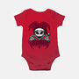 Creepy Christmas Skeleton Spooky-Baby-Basic-Onesie-Studio Mootant