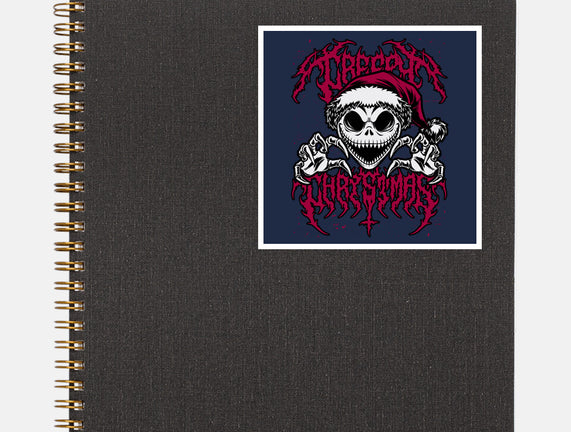 Creepy Christmas Skeleton Spooky