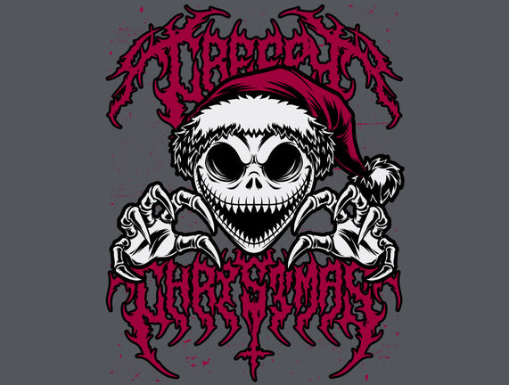 Creepy Christmas Skeleton Spooky