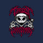 Creepy Christmas Skeleton Spooky-Womens-Fitted-Tee-Studio Mootant