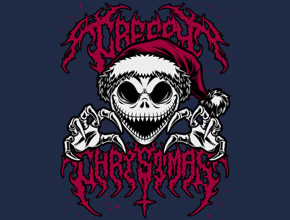 Creepy Christmas Skeleton Spooky