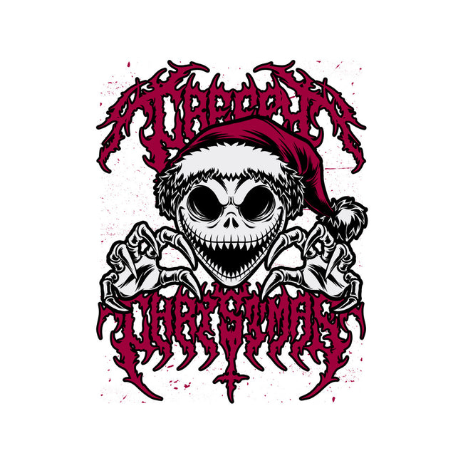 Creepy Christmas Skeleton Spooky-Womens-Basic-Tee-Studio Mootant