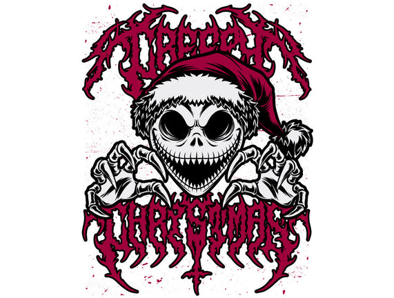 Creepy Christmas Skeleton Spooky