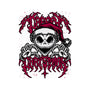 Creepy Christmas Skeleton Spooky-Womens-V-Neck-Tee-Studio Mootant