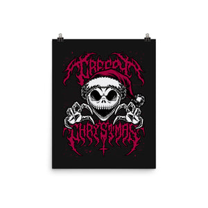 Creepy Christmas Skeleton Spooky