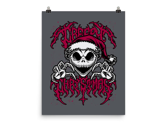 Creepy Christmas Skeleton Spooky