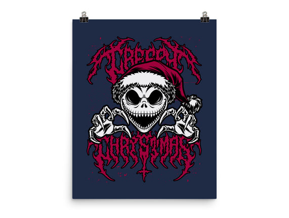 Creepy Christmas Skeleton Spooky