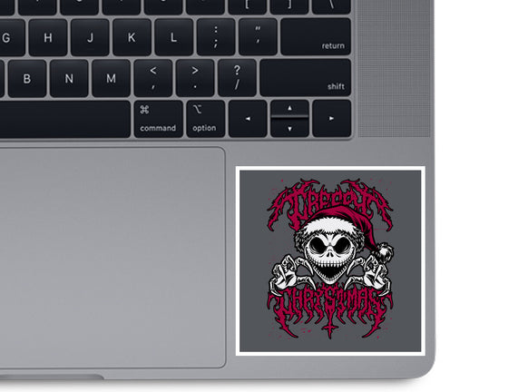 Creepy Christmas Skeleton Spooky