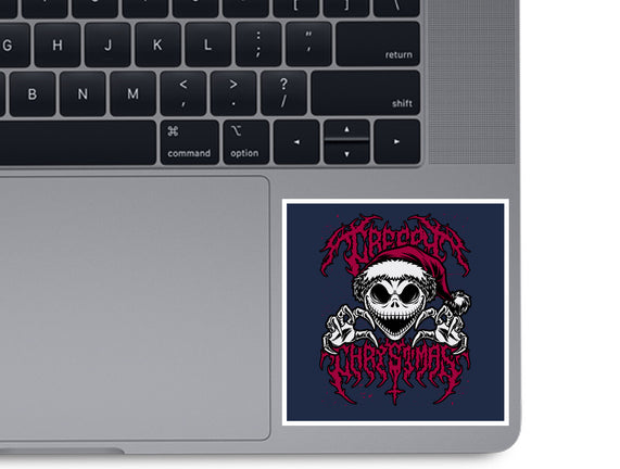 Creepy Christmas Skeleton Spooky