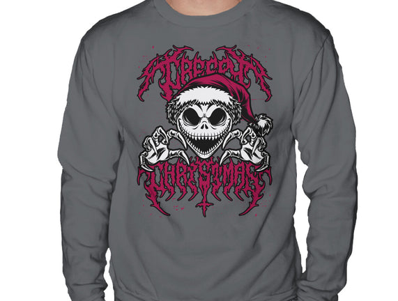 Creepy Christmas Skeleton Spooky