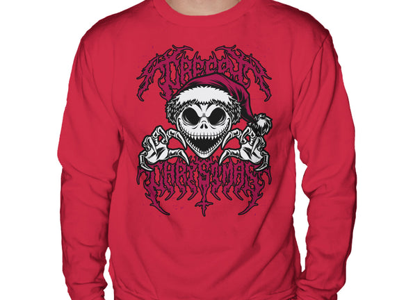 Creepy Christmas Skeleton Spooky