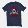 Creepy Christmas Skeleton Spooky-Womens-Fitted-Tee-Studio Mootant