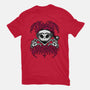 Creepy Christmas Skeleton Spooky-Mens-Basic-Tee-Studio Mootant