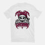 Creepy Christmas Skeleton Spooky-Womens-Fitted-Tee-Studio Mootant