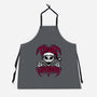 Creepy Christmas Skeleton Spooky-Unisex-Kitchen-Apron-Studio Mootant