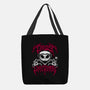 Creepy Christmas Skeleton Spooky-None-Basic Tote-Bag-Studio Mootant