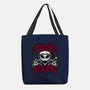 Creepy Christmas Skeleton Spooky-None-Basic Tote-Bag-Studio Mootant